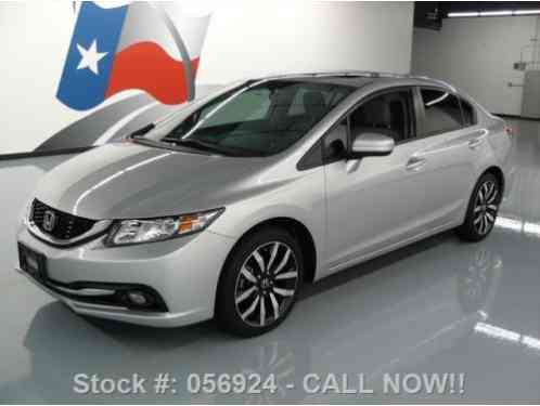 2014 Honda Civic EX-L SEDAN SUNROOF HEATED LEATHER