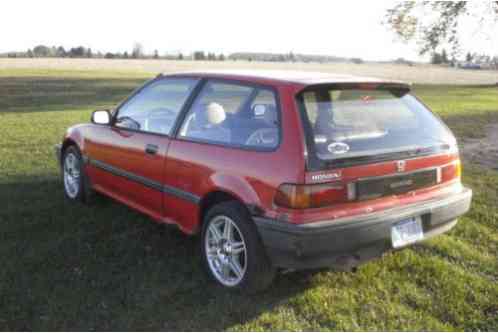 1989 Honda Civic hatchback