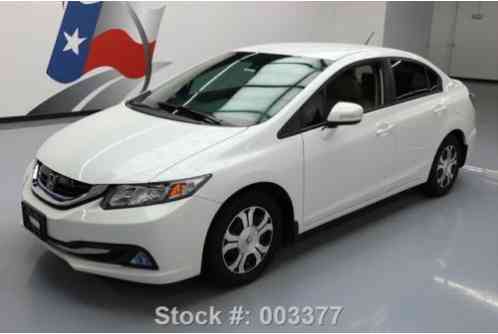 2013 Honda Civic HYBRID SEDAN AUTOMATIC REAR CAM