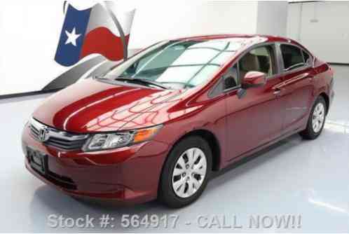 2012 Honda Civic LX SEDAN AUTO CD AUDIO CRUISE CTRL