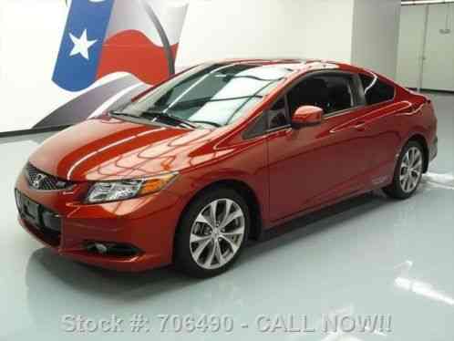 2012 Honda Civic SI COUPE I-VTEC DOHC 6-SPD SUNROOF