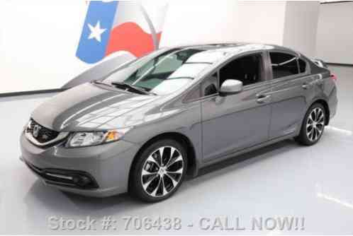 2013 Honda Civic SI SEDAN 6-SPEED SUNROOF REAR CAM