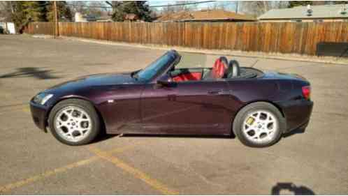 2001 Honda S2000