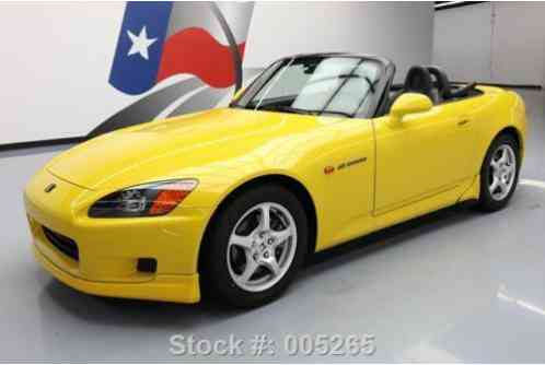 Honda S2000 CONVERTIBLE 6-SPEED (2001)