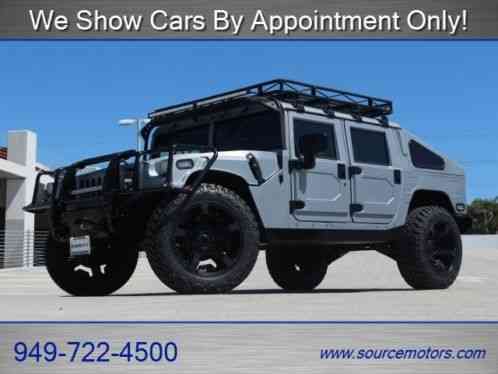 Hummer H1 4 Man Hard Top Slant Back (2001)