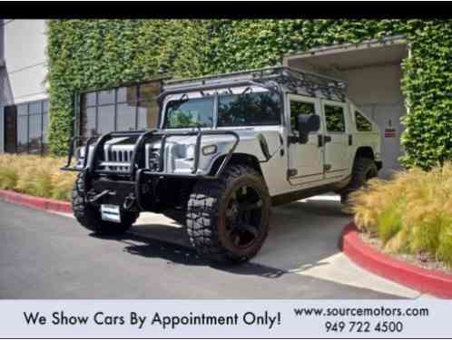 2001 Hummer H1 4 Man Hard Top Slant Back