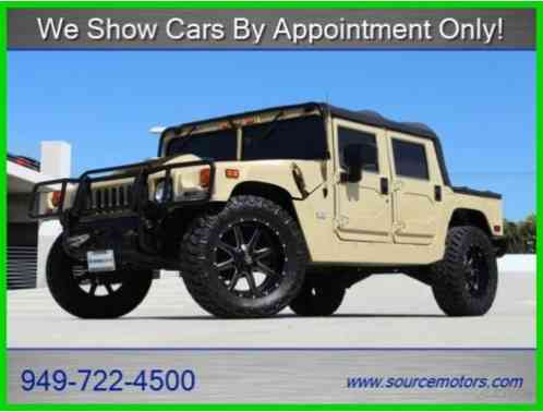 2004 Hummer H1 Open Top