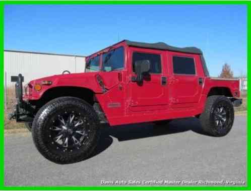 2001 Hummer H1 Open Top SUT