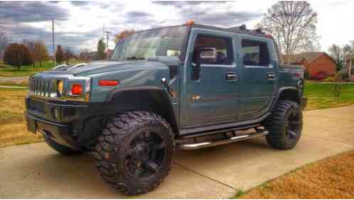 2006 Hummer H2 H2 SUT Lift 20 Rims 35 Mud Tires Leather Tow