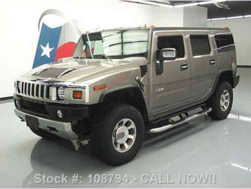 Hummer H2 LUX 4X4 HTD LEATHER (2008)