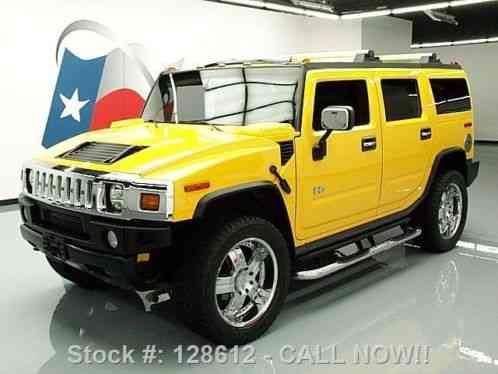 Hummer H2 LUX 4X4 SUNROOF NAV REAR (2005)