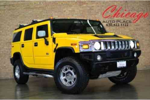 2005 Hummer H2 SUV - LEATHER - 4WD - FRONT/REAR HEATED SEATS - 3RD ROW