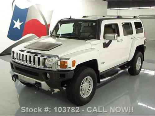 2009 Hummer H3 4X4 LUXURY HTD LEATHER SIDE STEPS