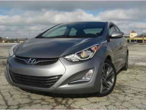 2014 Hyundai Elantra 14 LIMITED HEAT LEATHER CAMERA WARRANTY NO RESERVE