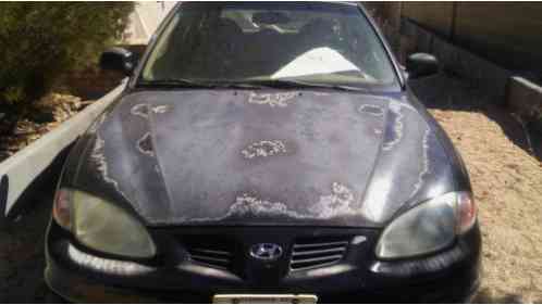 2000 Hyundai Elantra Black