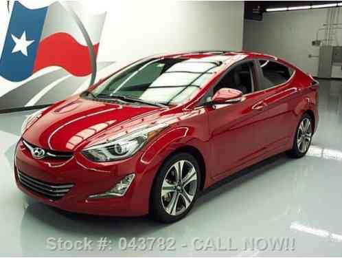 2014 Hyundai Elantra SPORT 6SPD SUNROOF HTD LEATHER