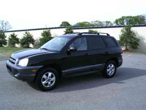 2005 Hyundai Santa Fe GLS 4WD 3. 5L V6 Loaded Cold AC Newer Tires Clean