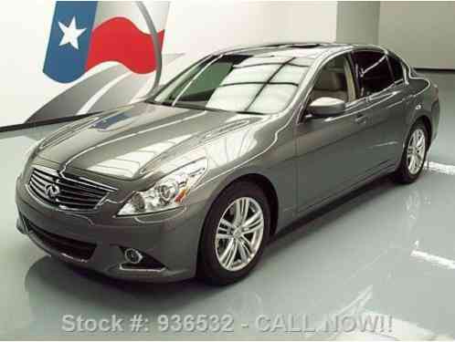 Infiniti G JOURNEY PREM SUNROOF NAV (2012)