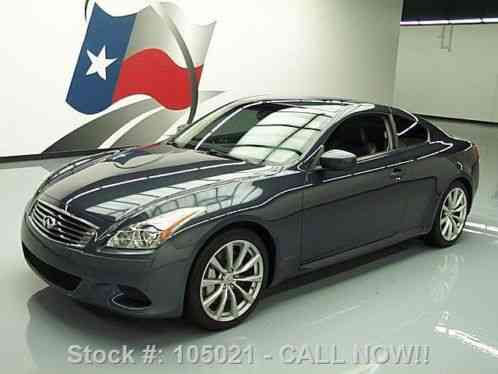 Infiniti G SPORT COUPE SUNROOF NAV (2010)