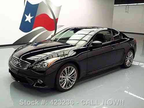 Infiniti G SPORT COUPE SUNROOF NAV (2012)