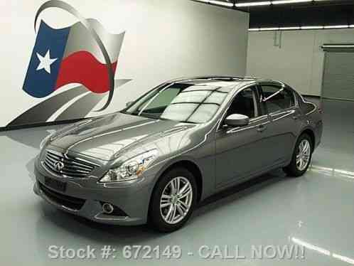 Infiniti G X AWD PREMIUM SUNROOF (2012)