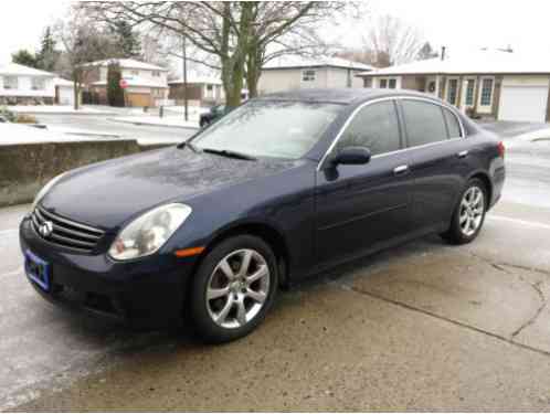 Infiniti G35 ALL WHEEL DRIVE (2005)