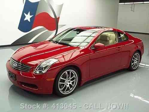 Infiniti G35 COUPE 6-SPEED HTD (2005)