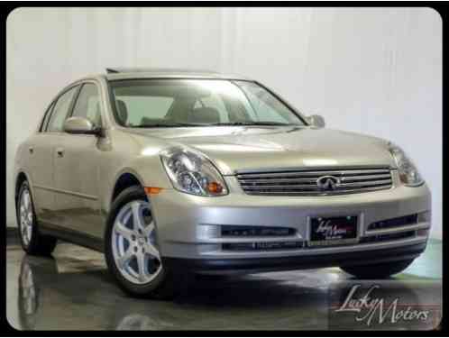 Infiniti G35 w/Leather (2004)