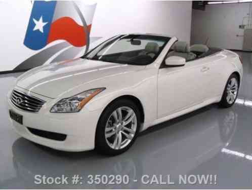 2010 Infiniti G37 HARD TOP CONVERTIBLE NAV REAR CAM