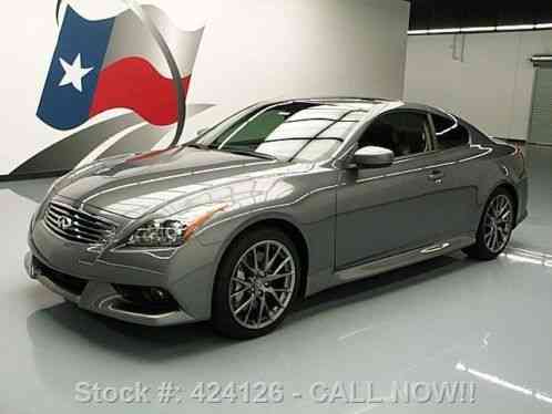 2012 Infiniti G37 IPL PADDLE SHIFT SUNROOF NAV