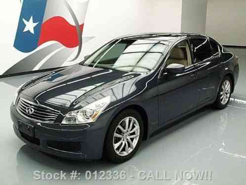 Infiniti G37 JOURNEY PREM SUNROOF (2009)