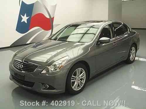 Infiniti G37 JOURNEY PREM SUNROOF (2010)