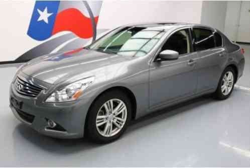 2012 Infiniti G37 JOURNEY PREMIUM SUNROOF REAR CAM