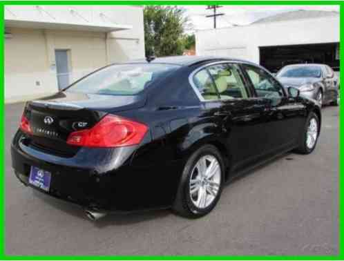 Infiniti G37 Journey Rear-wheel (2013)