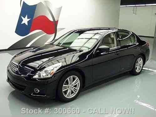 2013 Infiniti G37 JOURNEY SEDAN HTD SEATS REAR CAM