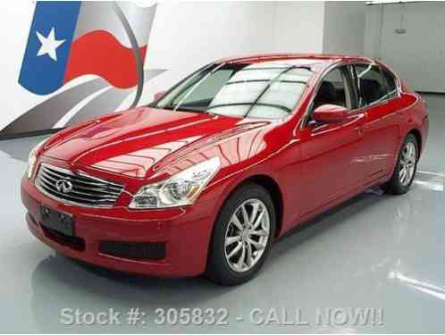 Infiniti G37 JOURNEY SEDAN LEATHER (2009)