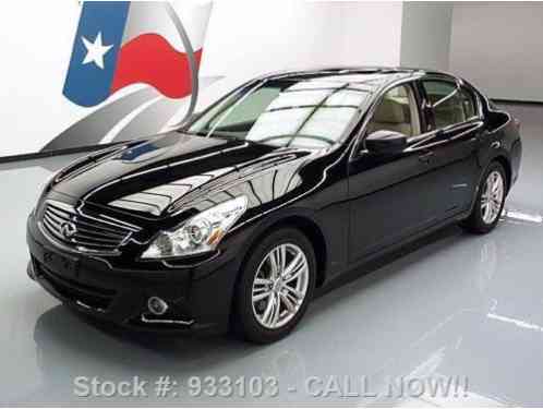 2012 Infiniti G37 JOURNEY SEDAN PREMIUM SUNROOF NAV