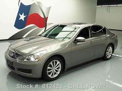 Infiniti G37 JOURNEY SEDAN SUNROOF (2009)