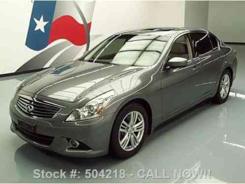 Infiniti G37 JOURNEY SEDAN SUNROOF (2011)