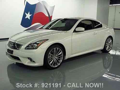 Infiniti G37 SPORT AUTO SUNROOF NAV (2013)