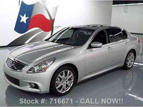 2013 Infiniti G37 SPORT SEDAN SUNROOF NAV REAR CAM