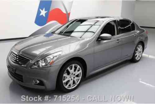 Infiniti G37 SPORT SUNROOF NAV (2013)