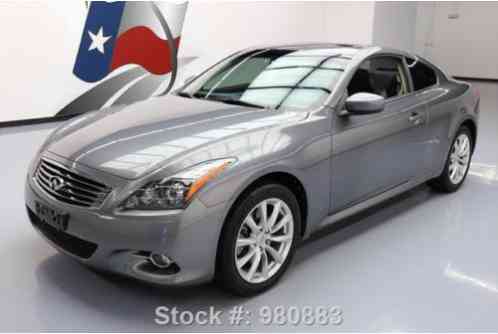 2013 Infiniti G37 X AWD COUPE AUTO SUNROOF NAV