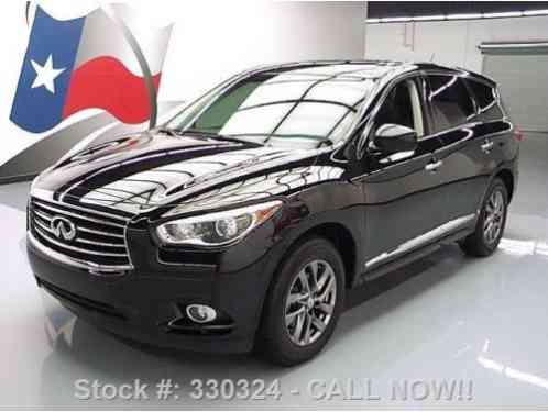 2013 Infiniti JX AWD 7-PASS HTD LEATHER SUNROOF