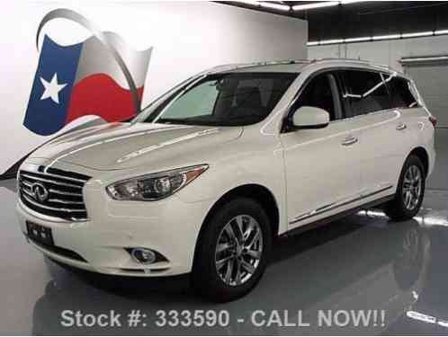 2013 Infiniti JX AWD PREM THEATER SUNROOF NAV DVD