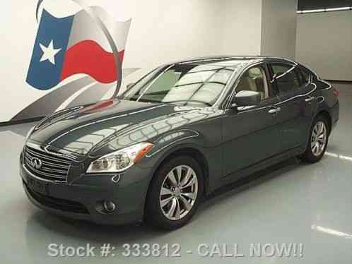 2012 Infiniti M PREMIUM VENT LEATHER SUNROOF NAV