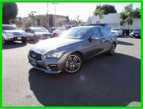 Infiniti Q50 Sport Rear-wheel Drive (2014)