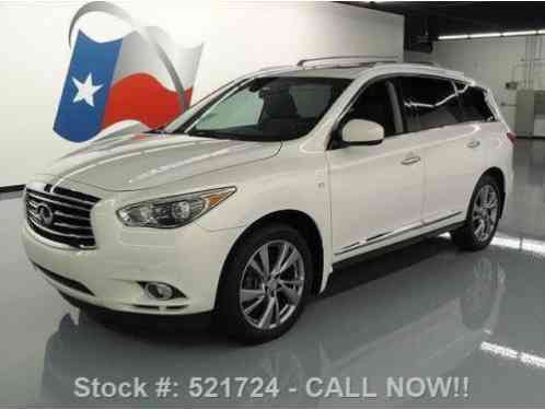 2014 Infiniti QX60 DELUXE TOURING PANO ROOF NAV DVD