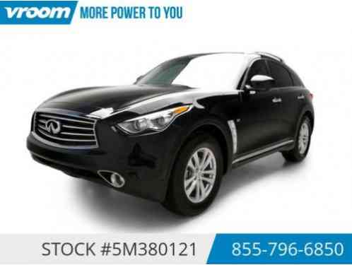 Infiniti QX70 Certified 4K LOW (2015)