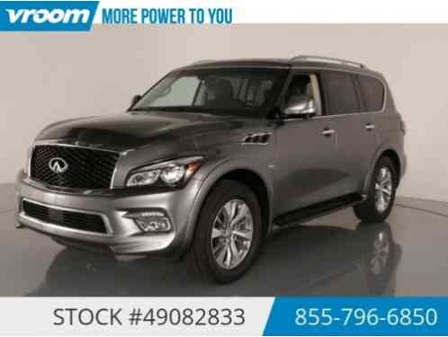 2015 Infiniti QX80 NAVIGATION SUNROOF REARCAM HEATED SEATS BOSE USB